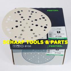 Schuurschijven 150 mm Brilliant2 P150 D150 - 48 afzuigopeningen per 100 verpakt | 575148